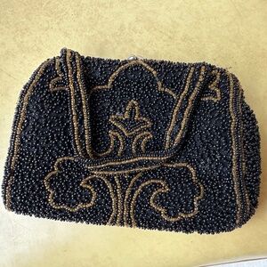 Beaded evening bag